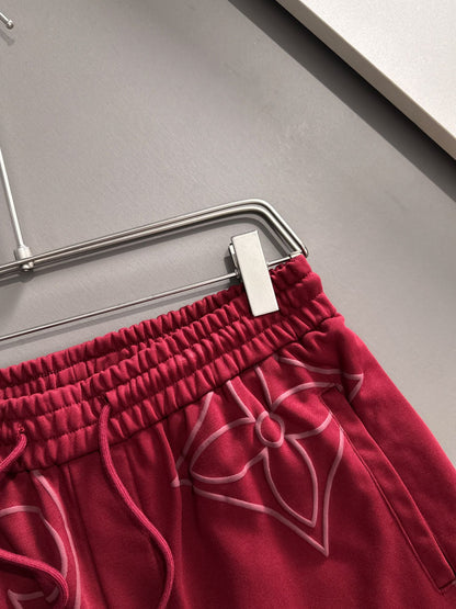 260311 New high-quality large-icon bubble-processed short pants