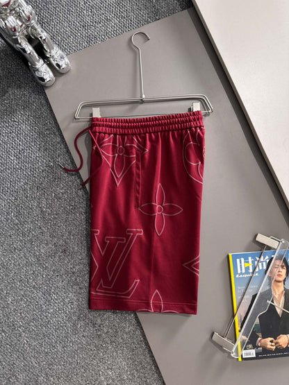 260311 New high-quality large-icon bubble-processed short pants