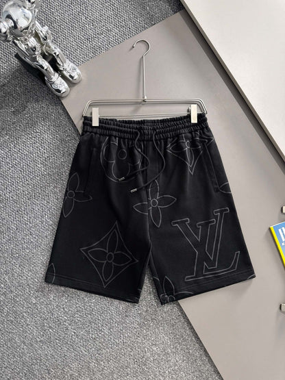 260311 New high-quality large-icon bubble-processed short pants