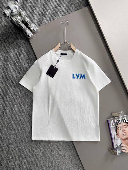 060311 New high-quality printed T-shirt with fabric design