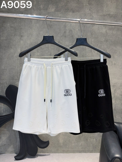 260311 New high-quality textured gradient knitted short pants