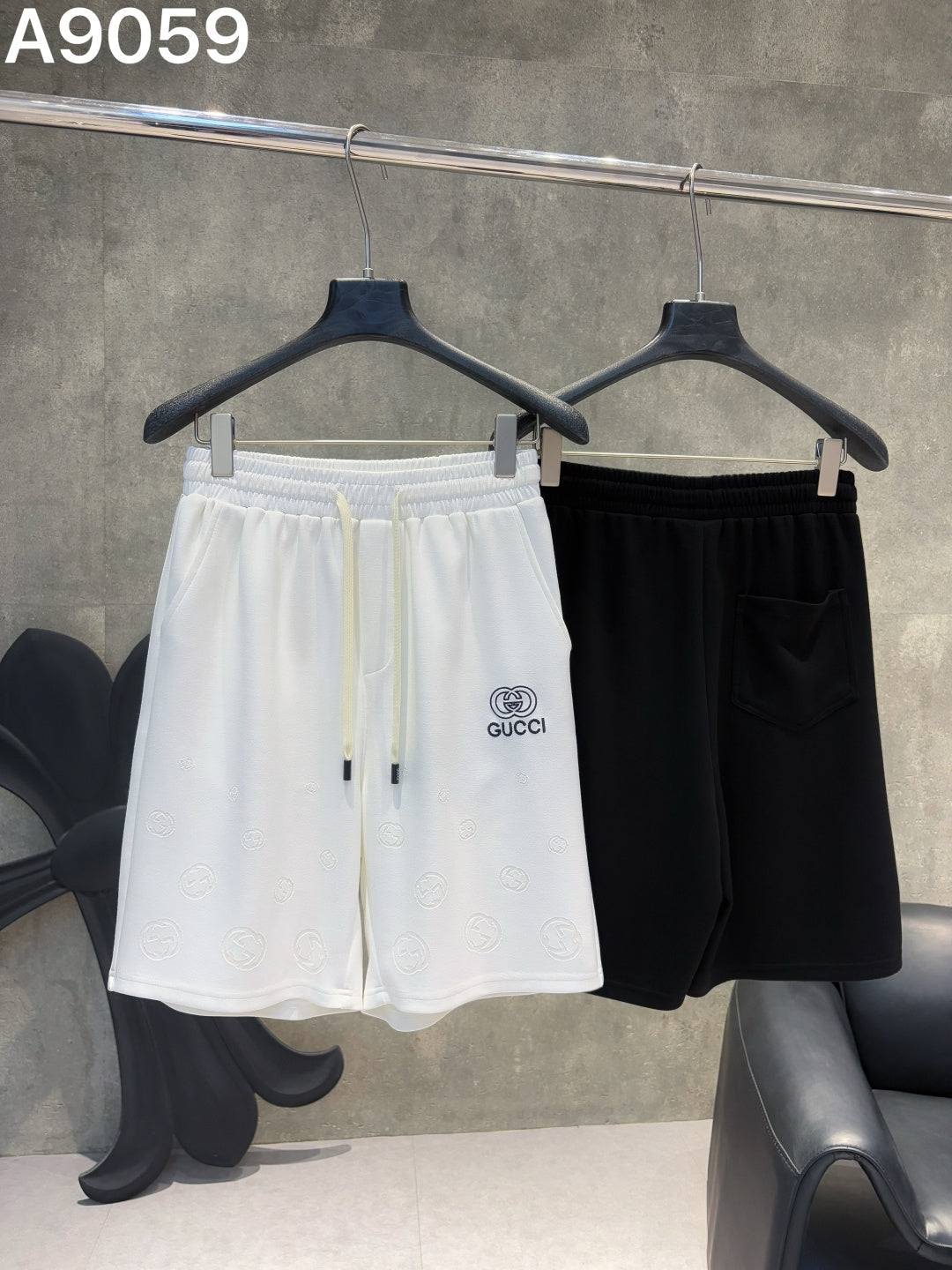 260311 New high-quality textured gradient knitted short pants