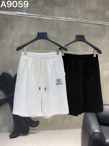 260311 New high-quality textured gradient knitted short pants