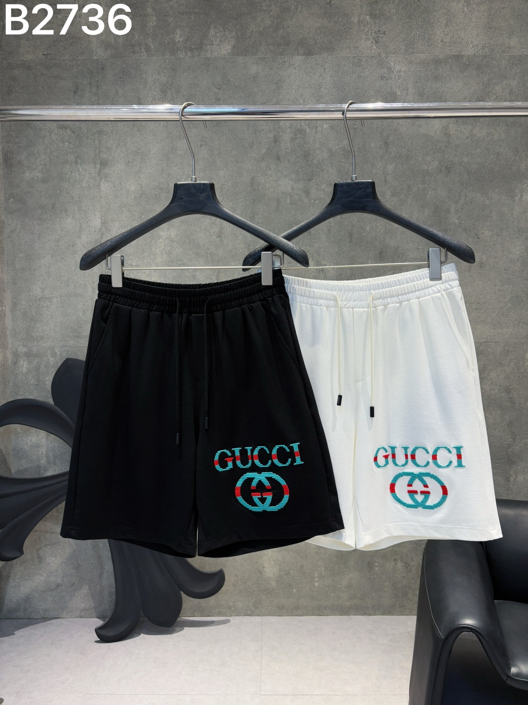 260311 New high-quality special embroidery knitted shorts