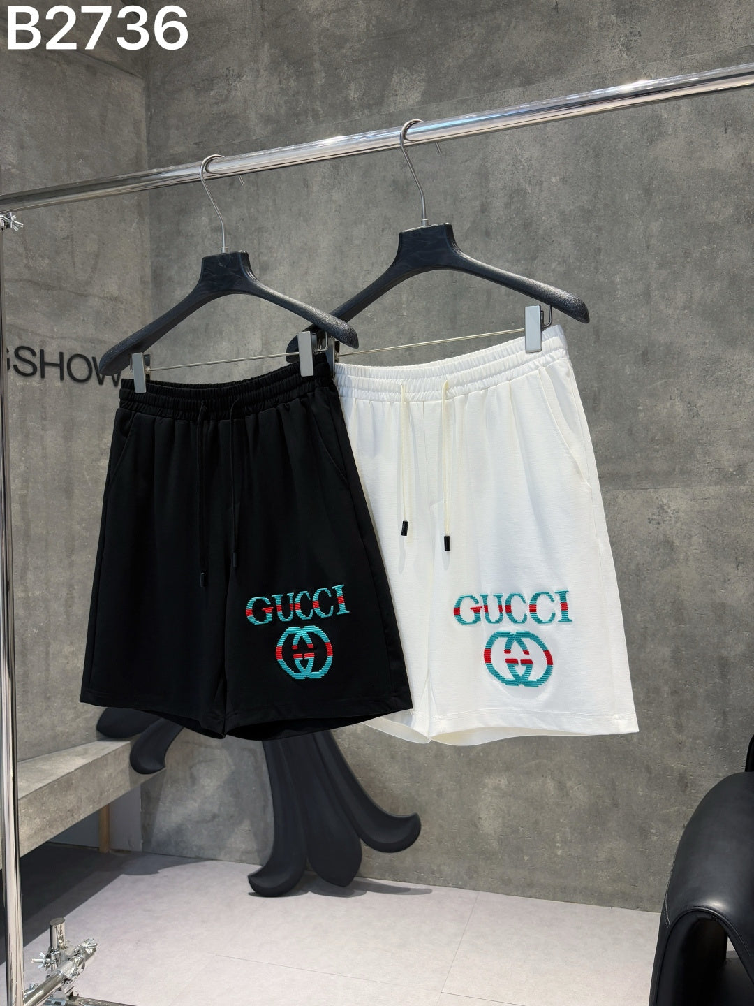 260311 New high-quality special embroidery knitted shorts