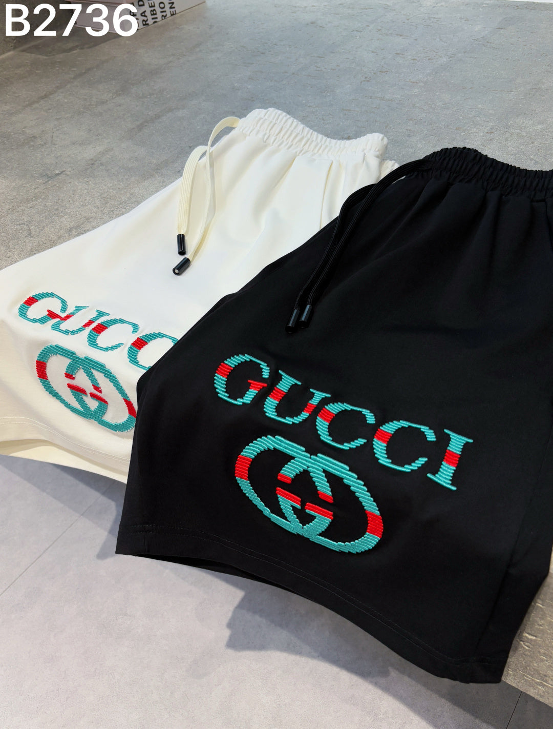 260311 New high-quality special embroidery knitted shorts