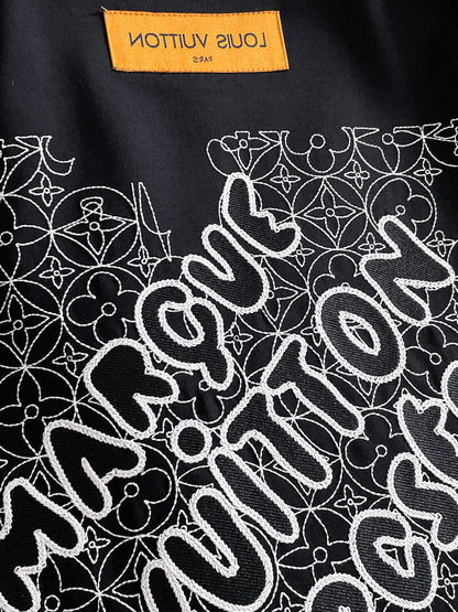 060311 New high-quality multi-technique stitched T-shirt