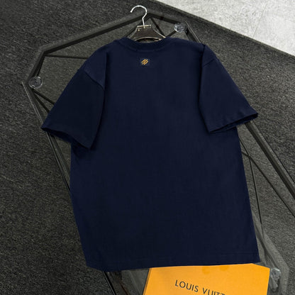 060311 New high-quality sequin embroidered thick T-shirt