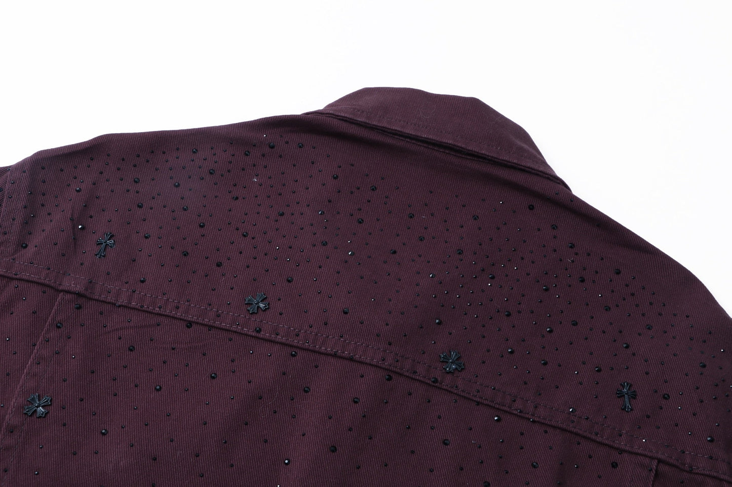260315 New high-quality sequined denim jacket