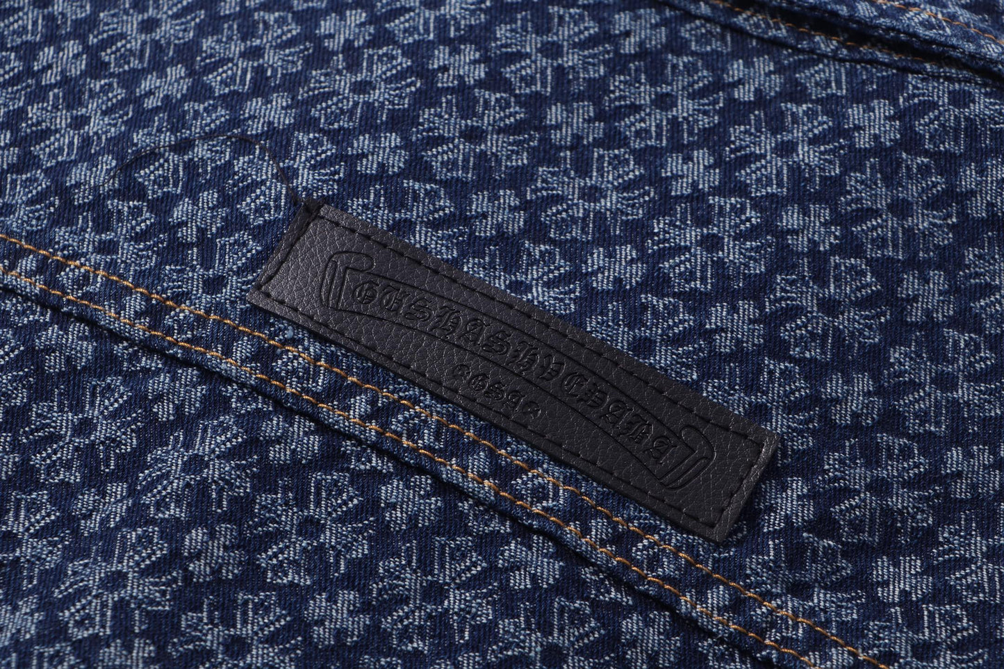 260315 New high-quality full-print shirt denim jacket