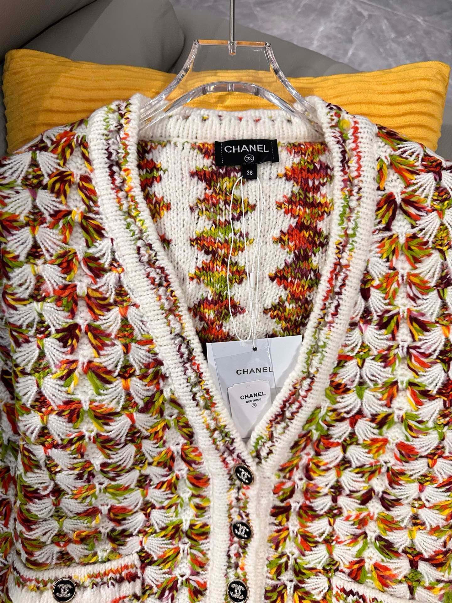 260315 New custom-made chunky cashmere cardigan jacket