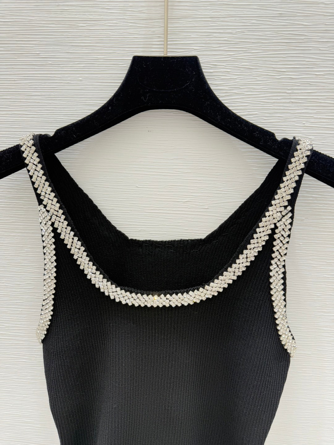260315 New spring-autumn soft diamond-encrusted decorative vest