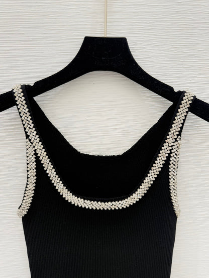 260315 New spring-autumn soft diamond-encrusted decorative vest
