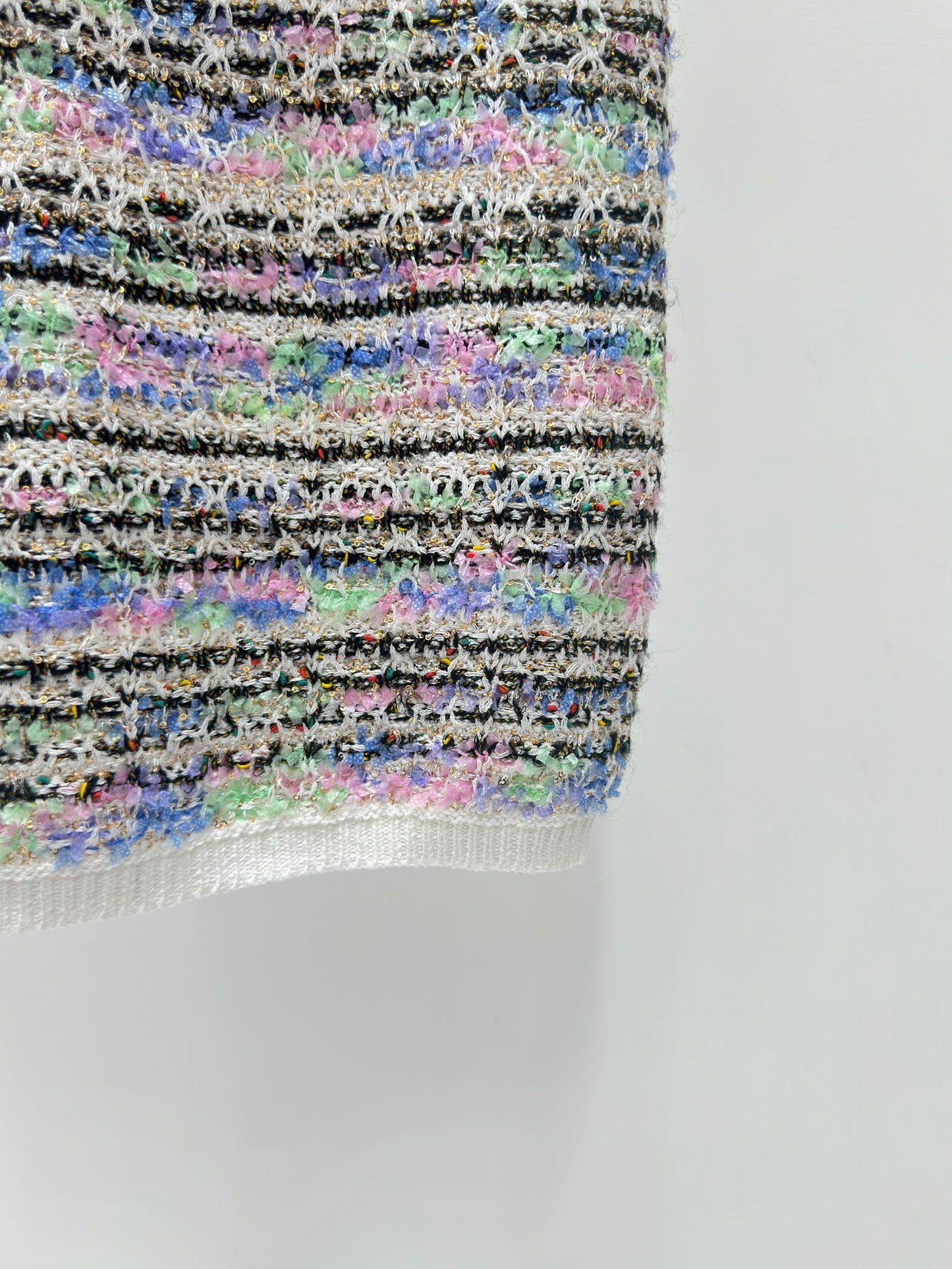 260315 New spring-autumn color-striped knitted tank top