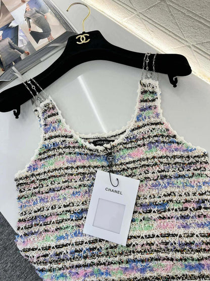 260315 New Spring-Autumn Round-neck Beaded Blouse
