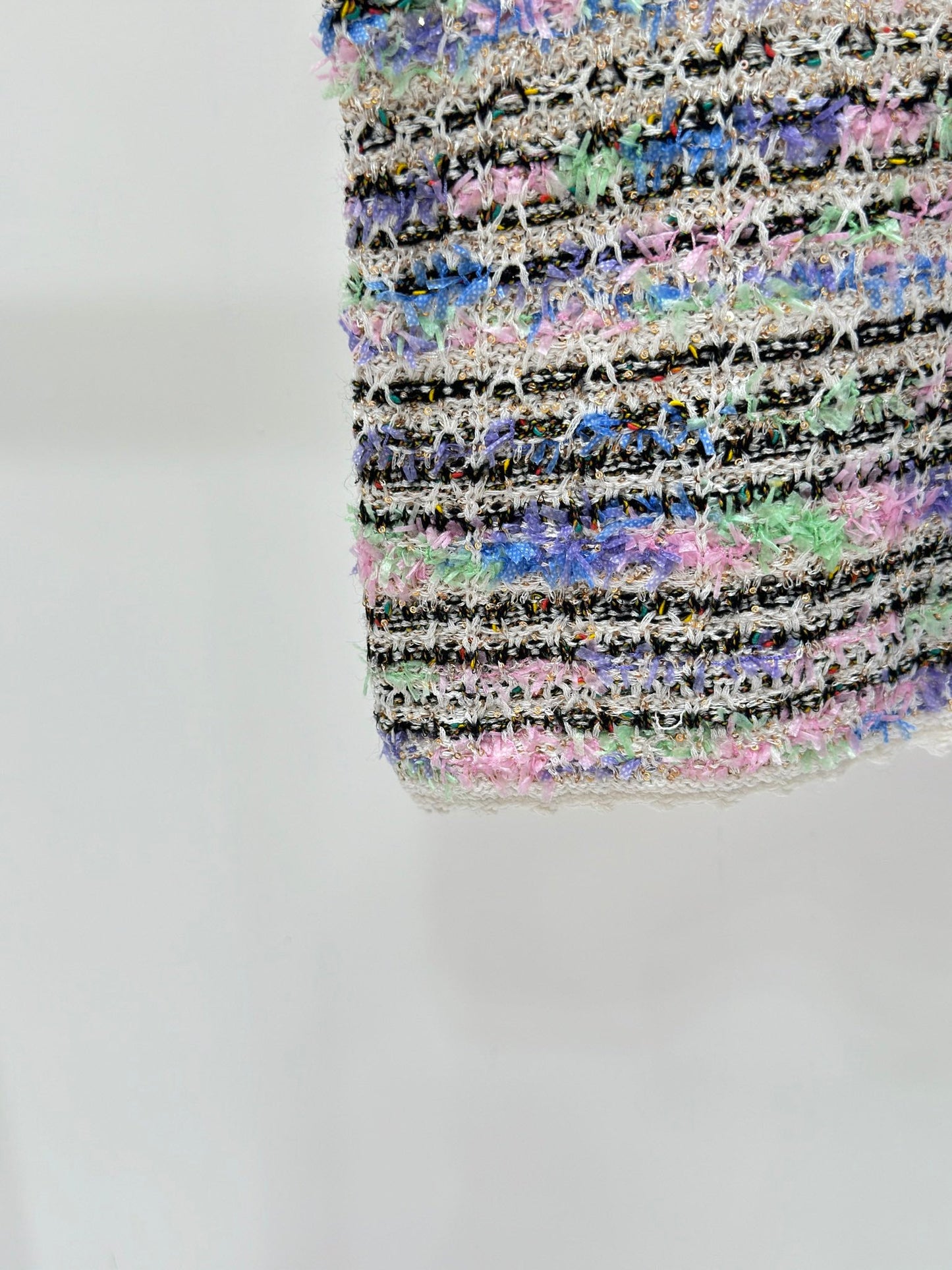 260315 New Spring-Autumn Round-neck Beaded Blouse