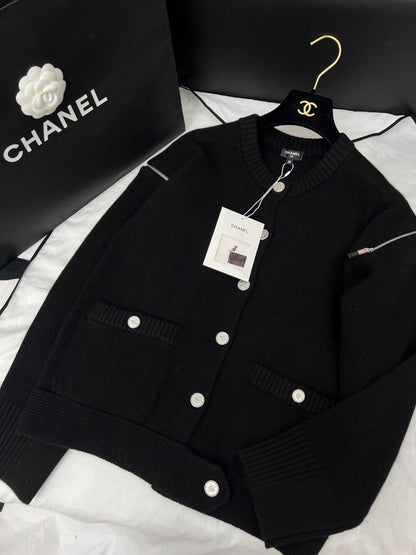 260315 New autumn-style thick knitted chic sweater coat