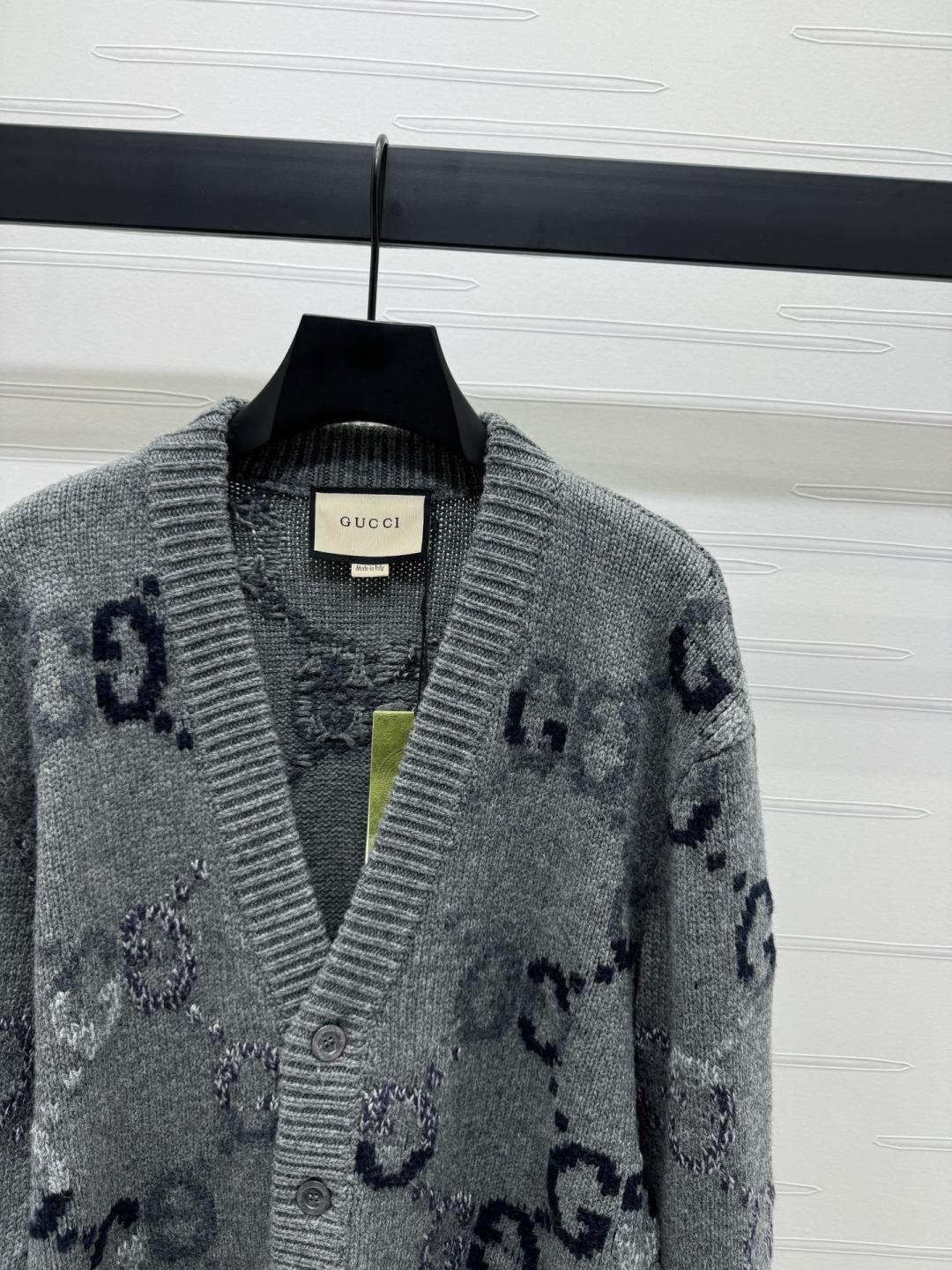 260315 New fall/winter style thick knitted graphic print pullover sweater