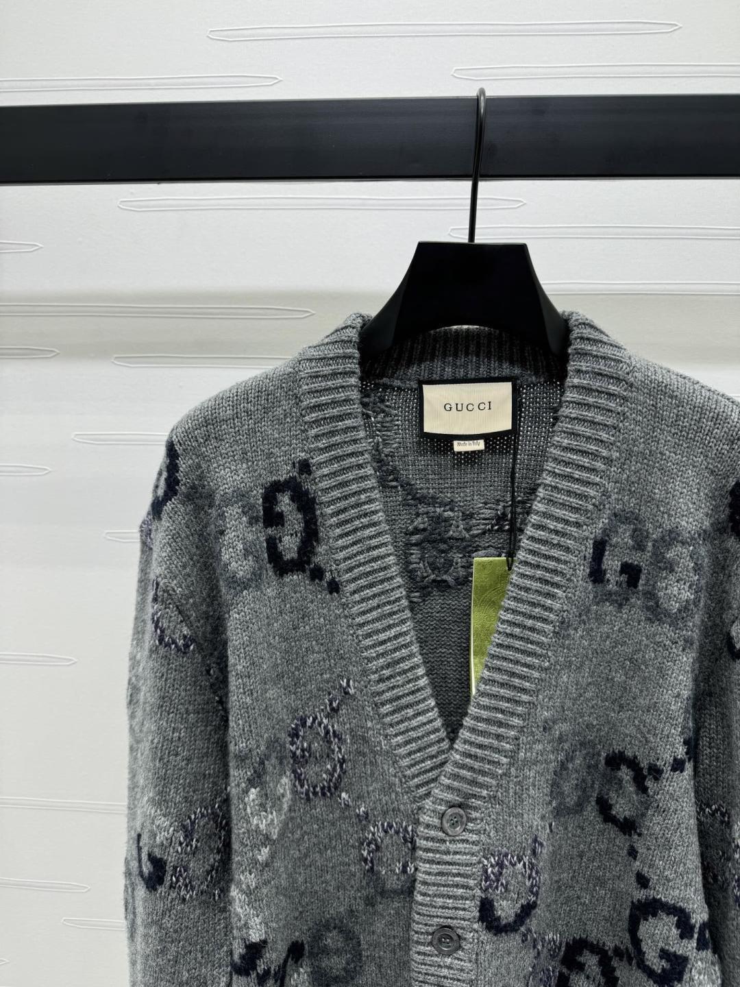 260315 New fall/winter style thick knitted graphic print pullover sweater