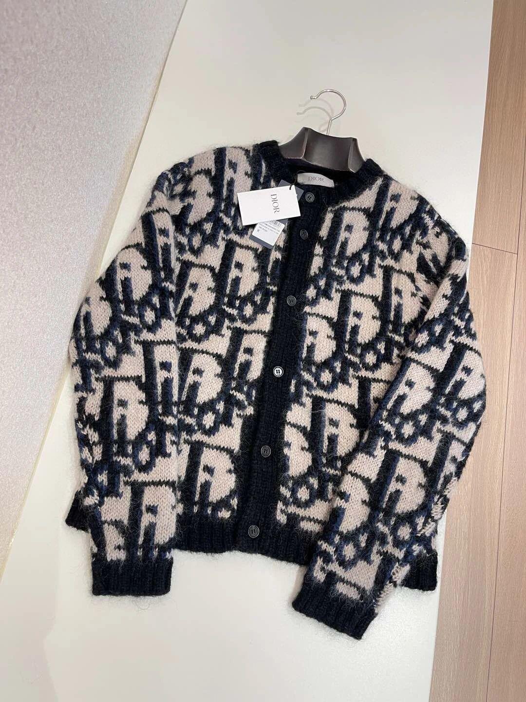 260315 New fall and winter style thick knitted sweater coat