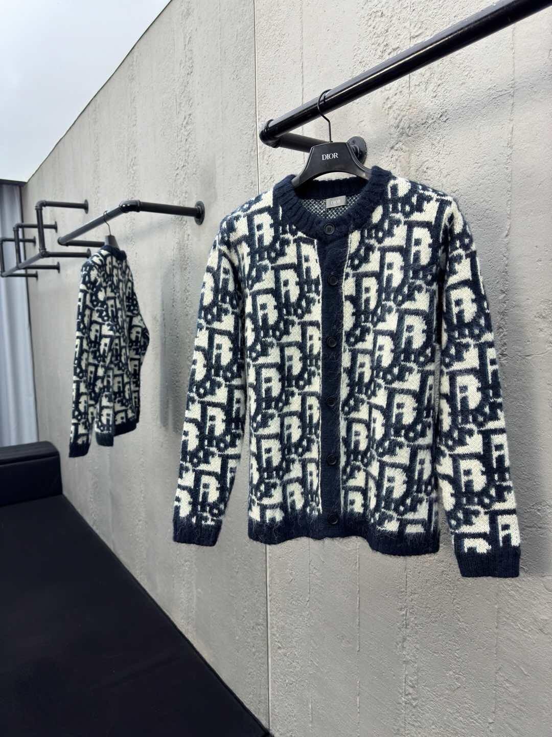 260315 New fall and winter style thick knitted sweater coat