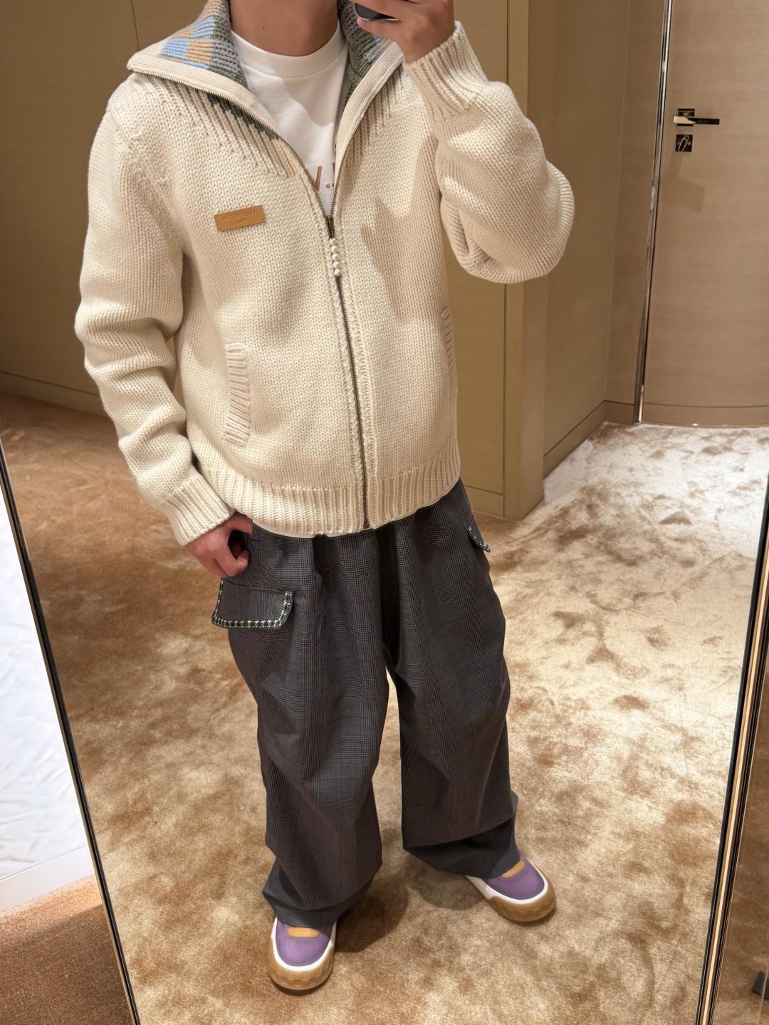 260315 New fall and winter style thick knitted sweater coat