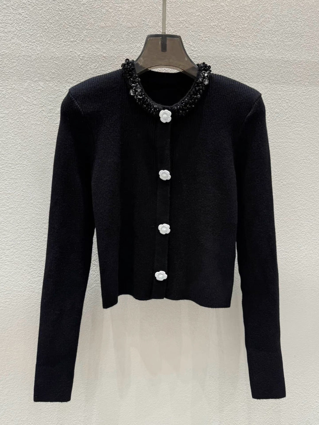 260315 New spring-autumn style exquisite knitted cardigan