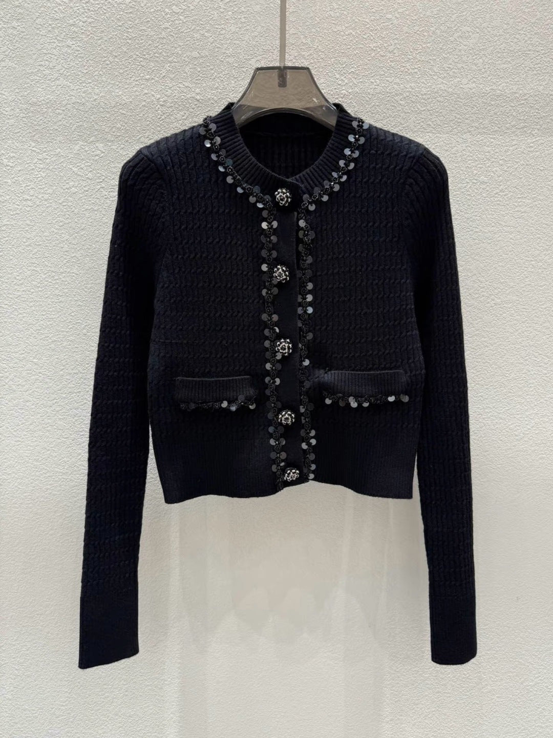 260317 New high-quality knitted lightweight coat