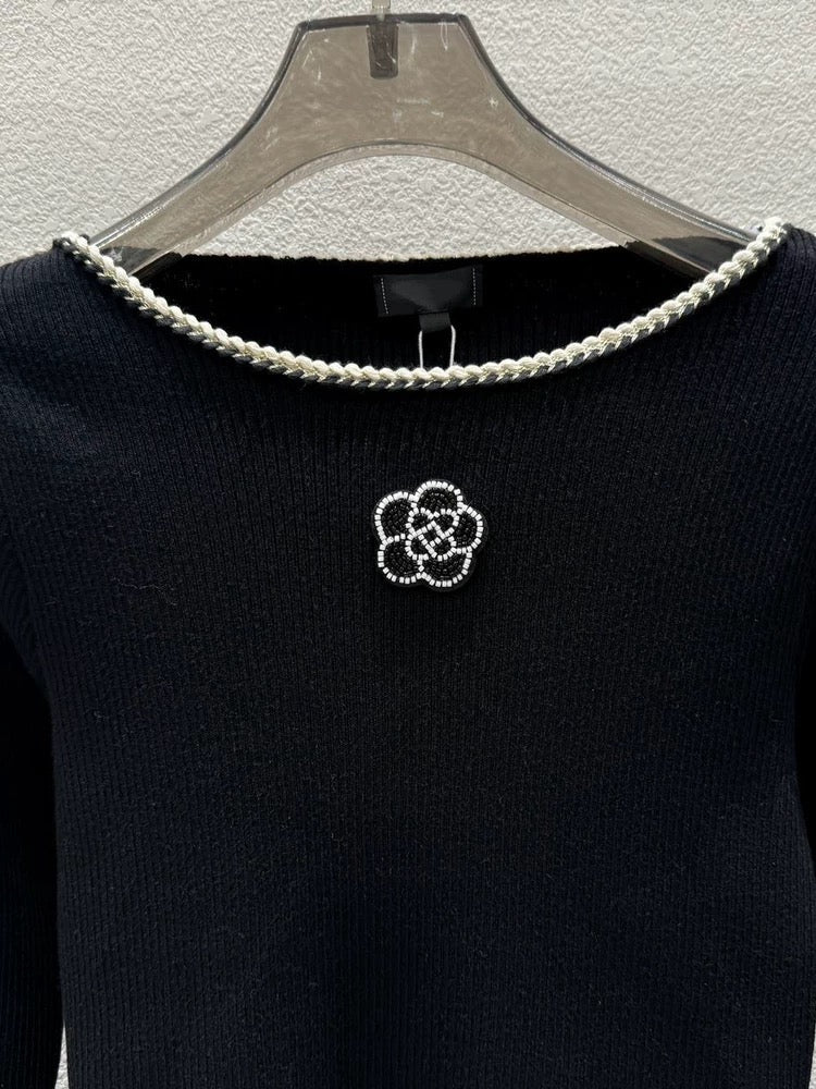 260317 New high-quality knitted base top