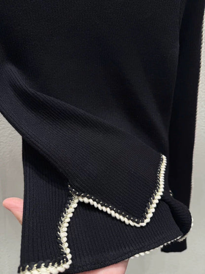 260317 New high-quality knitted base top