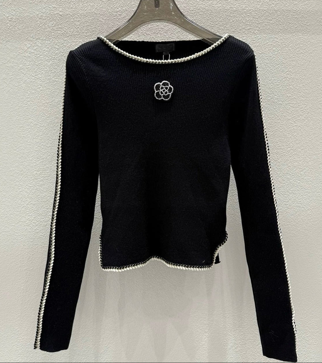 260317 New high-quality knitted base top