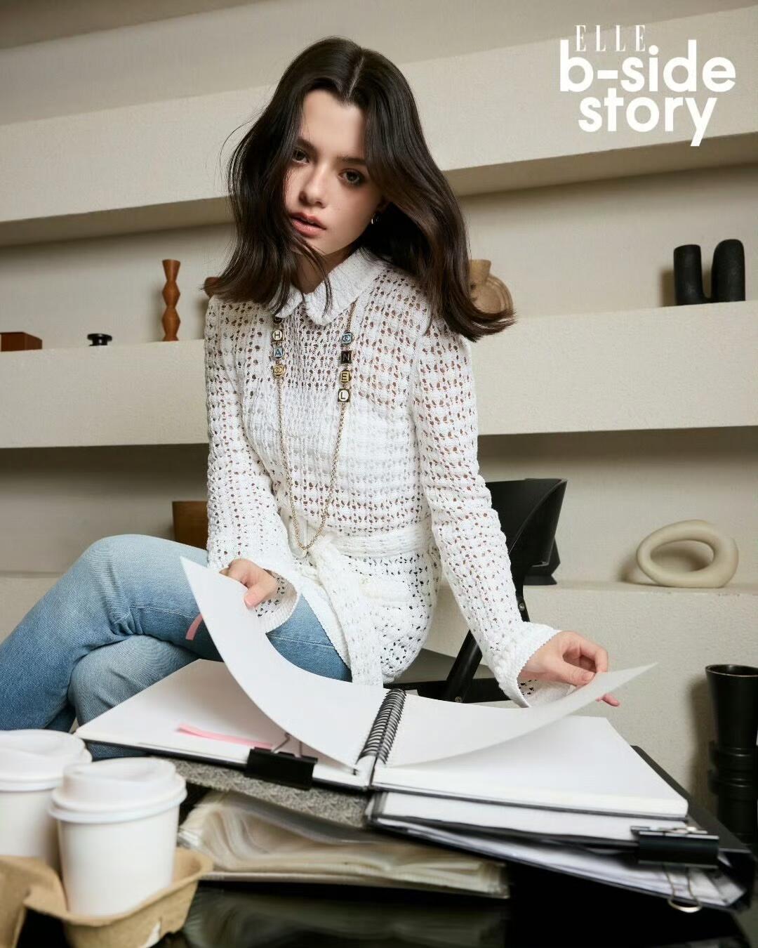 260317 New high-quality mesh knitted sweater