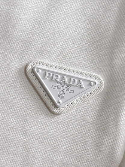 260317 New high-quality knitted classic triangle logo embroidered shorts