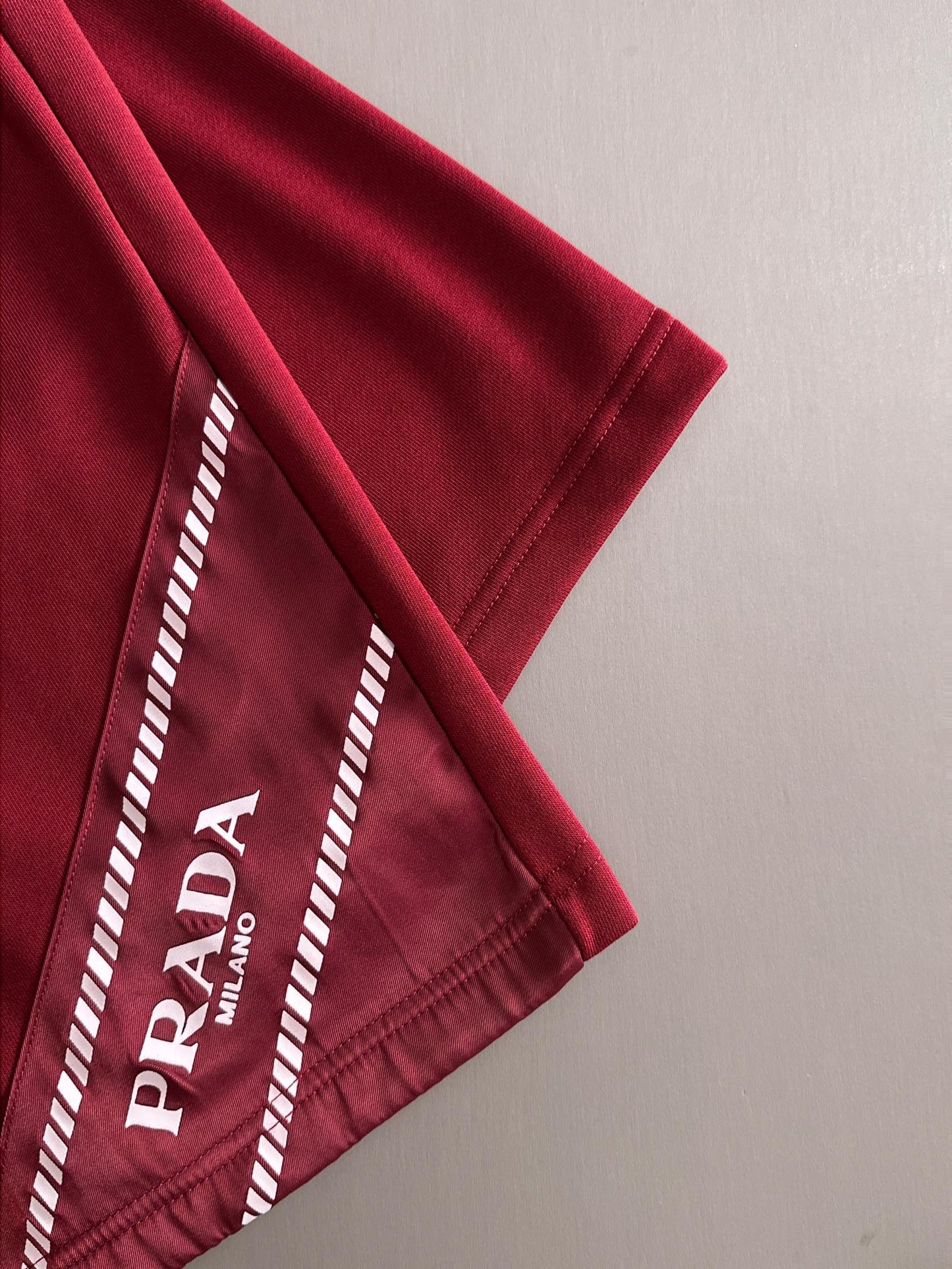 260317 New high-quality knitted classic triangle logo embroidered shorts