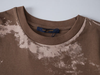 260317 New high-quality dyeing and printing T-shirt