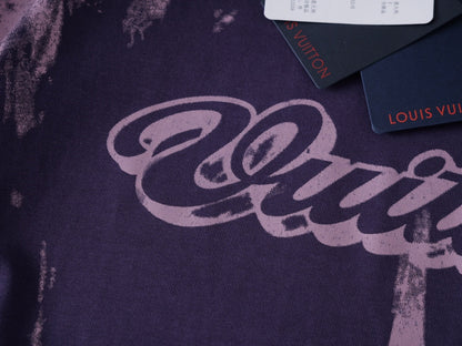 260317 New high-quality dyeing and printing T-shirt