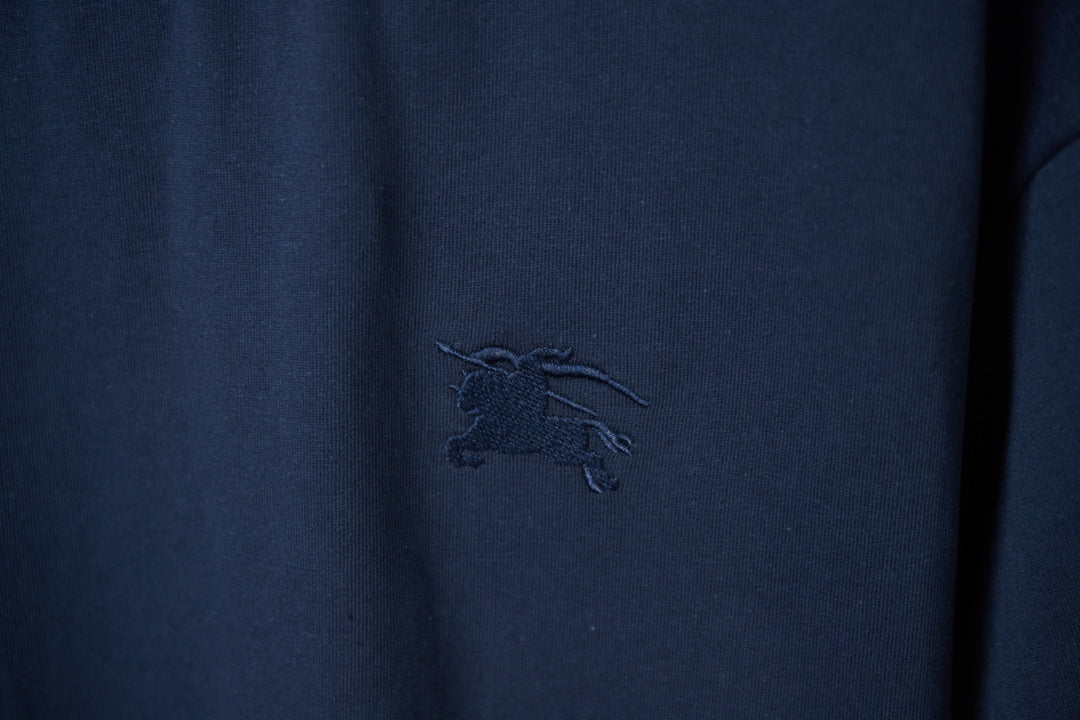 260317 New high-quality collared patchwork T-shirt