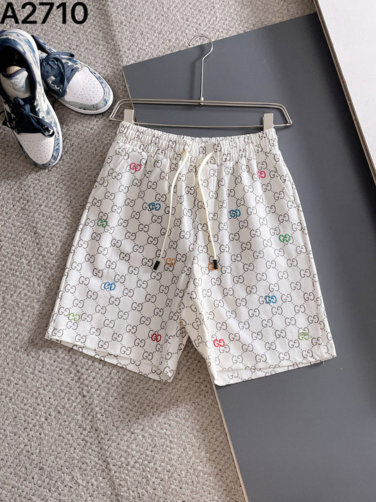 260317 New high-quality knitted printed short pants