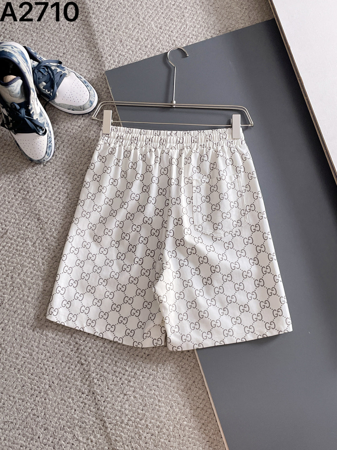 260317 New high-quality knitted printed short pants