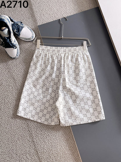 260317 New high-quality knitted printed short pants
