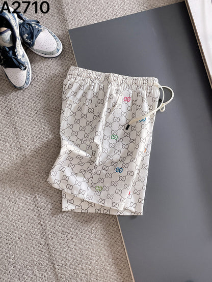 260317 New high-quality knitted printed short pants