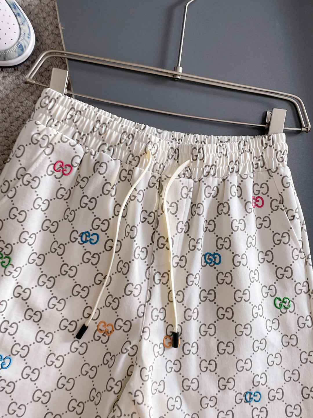 260317 New high-quality knitted printed short pants