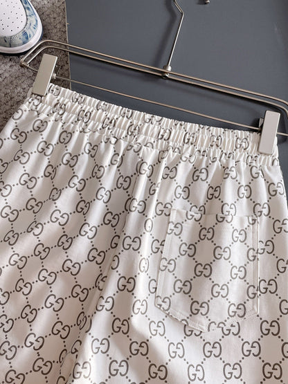 260317 New high-quality knitted printed short pants