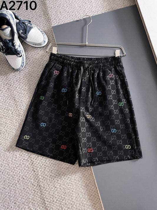 260317 New high-quality knitted printed short pants