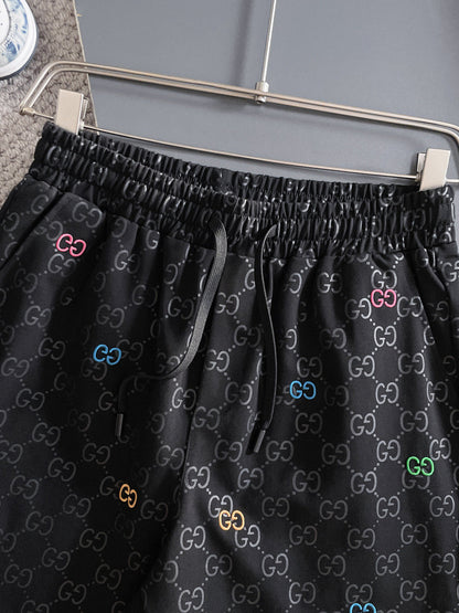 260317 New high-quality knitted printed short pants