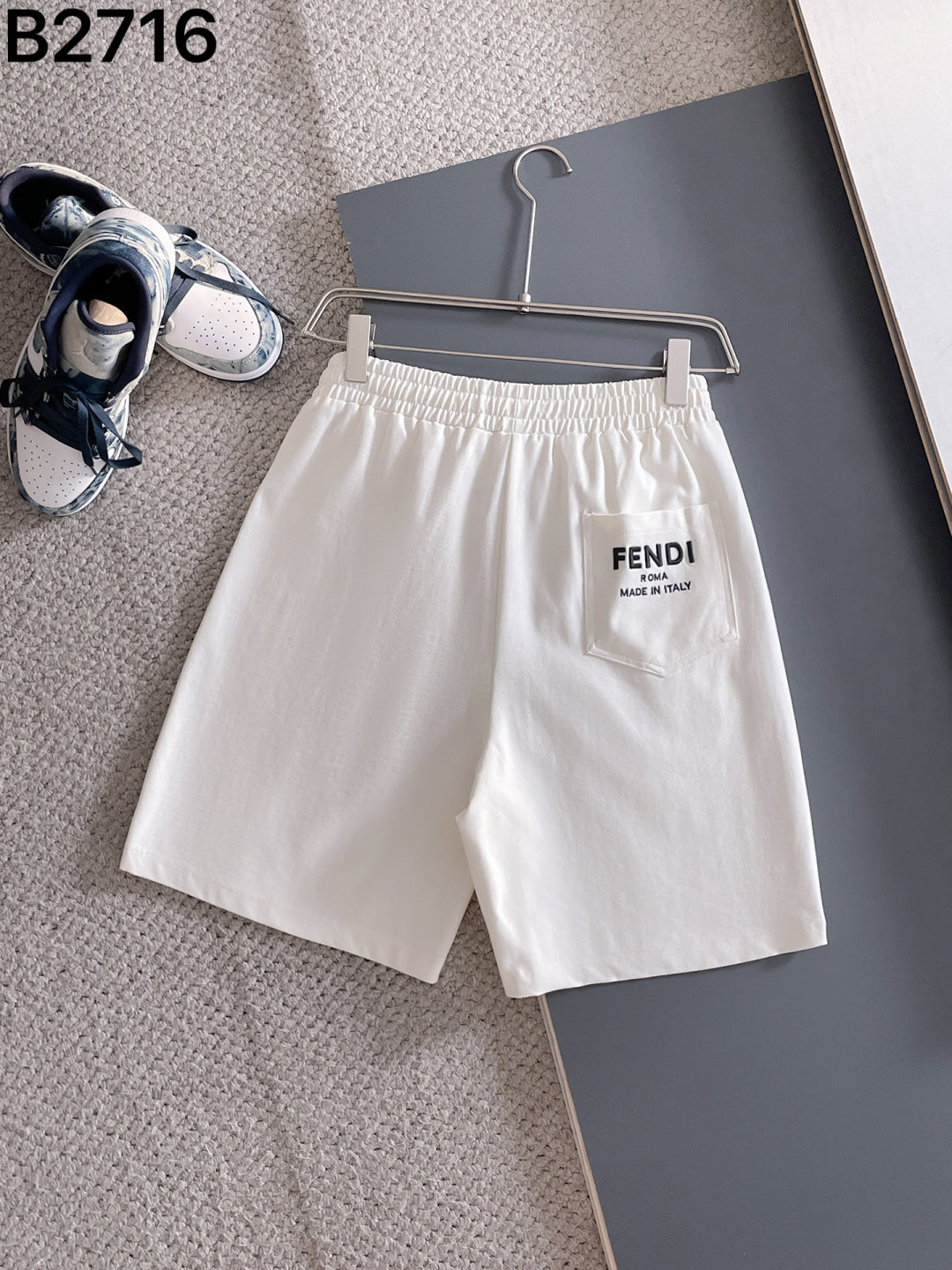 260317 New high-quality sportswear embroidered shorts