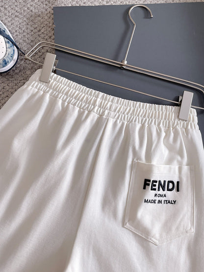 260317 New high-quality sportswear embroidered shorts