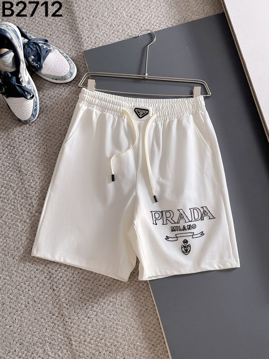 260317 New high-quality metal-stitched floral shorts