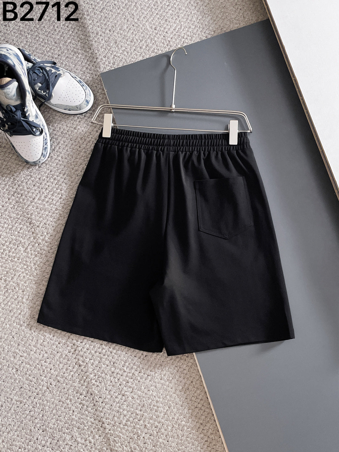 260317 New high-quality metal-stitched floral shorts
