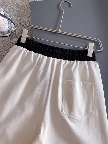 260317 New high-quality multi-color embroidered shorts
